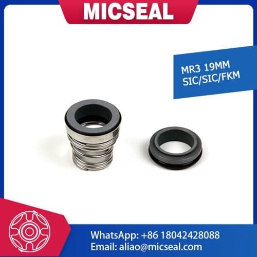 MR3 - 19MM Mechanical Seal - SIC/SIC/FKM