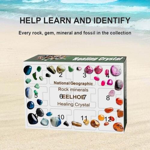 12pcs Creative Ore Collection Interesting Blind Box Interesting Kids Educational Toys Specimen Collection Perfect Gift For Kids