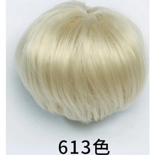 Wig For Doll BJD Dollshe Craft shinee wig size 4.5-6 inch high-temperature wig Fid bjd sd doll bob shingle Accessories L04A