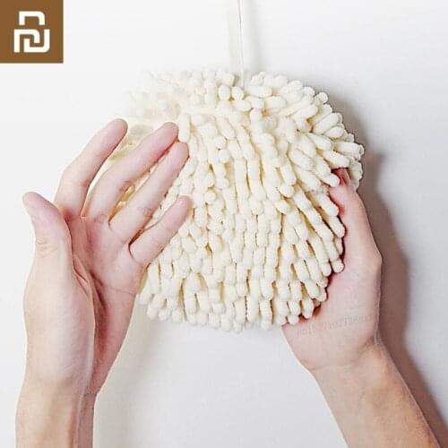 Youpin Hand Towel Ball Super Absorbent Fast Drying Soft To The Touch Prevent Bacterial Growth Hand Towel 1 in Bag