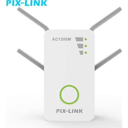 WiFi Repeater Range Extender Booster AC1200/N300 High Speed up to 300Mbps/1200Mbps 360° Wide Coverage Eliminate WPS Easy Set