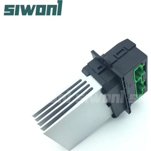 Air Conditioning blower Resistor for Renault Megane Scenic Clio Citroen PEUGEOT 207 607 7701207718 6441 L2 6441L2 7701048390