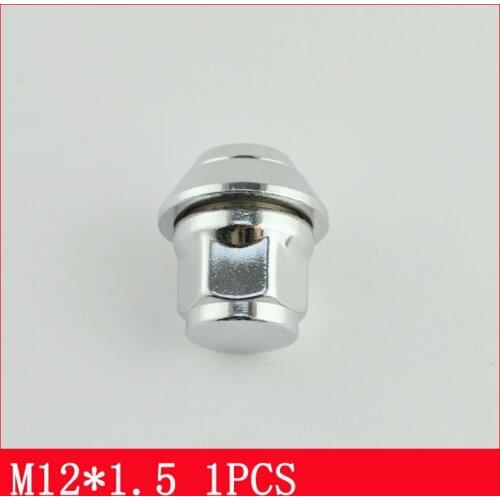 1PCS M12x1.5 REPLACEMENT WHEEL NUTS ALLOY 19MM FOR FORD C-MAX CORTINA FOCUS CHROME