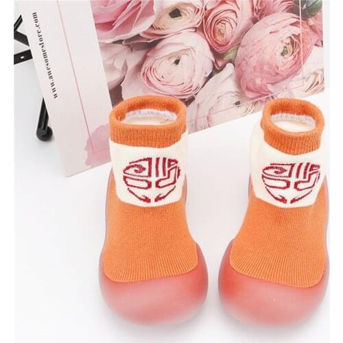 TELOTUNY baby shoes Infant Toddler Cartoon Opera Non-slip First Walkers crib Shoes Cotton Soft Sole Baby Elastic Socks Shoes