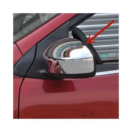 For Nissan Tiida 2011-2019 High-quality ABS Chrome rearview mirror decoration cover anti-rub protection car accessories