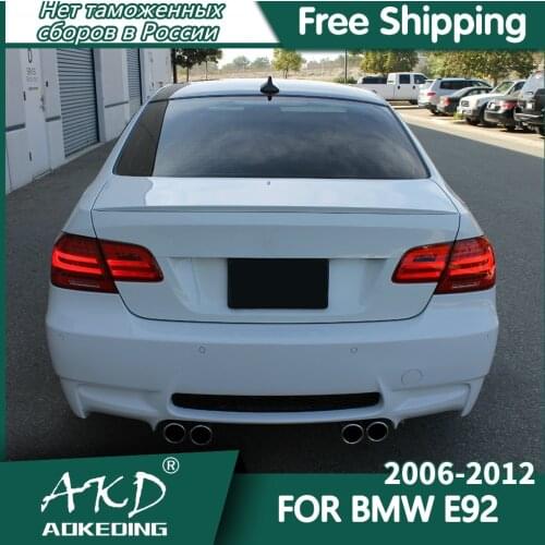 Tail Lamp For Car BMW E92 2006-2012 M3 325i 330i Tail Lights Led Fog Lights DRL Daytime Running Lights Tuning Car Accessories