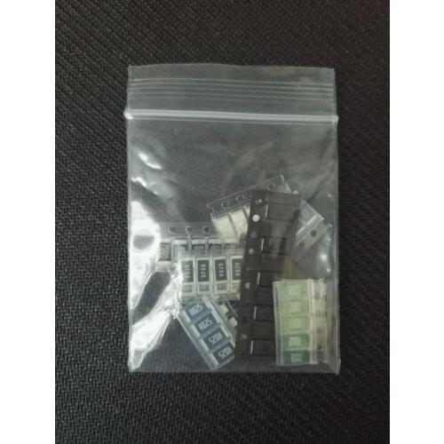 10 value X 5pcs=50pcs 2512 SMD Resistor kit 1% 1R00/R500/R470/R330/R220/R200/R150/R100/R050/R010 Sample Assorted 0.05/0.1/0.2Ohm