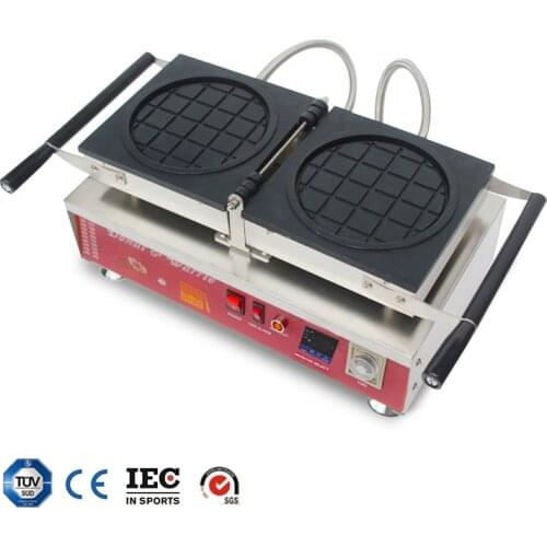 2018 hot sale portable round shape waffle maker with waffle iron and digital waffle maker with high quality