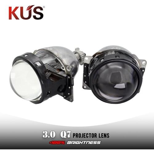 3.0 inch Q7 bixenon projector lens Koito q5 modify car headlight retrofit accessory with univeral car use Q7 xenon special bulb