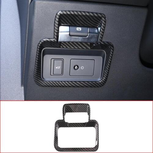Car Accessories For Land Rover Range Rover EvoqueL551 19-20 Electric Tailgate Switch Decorative Frame Electronic Handbrake Cover