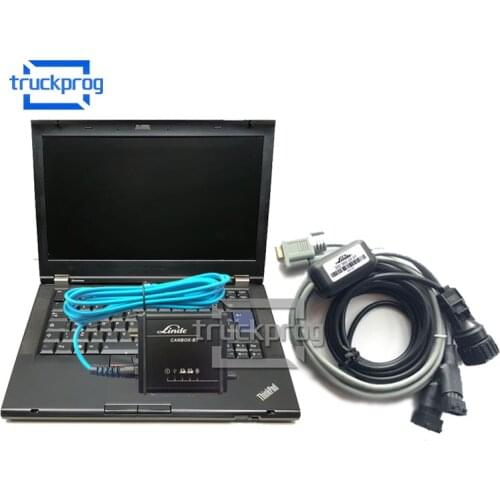 TruckProg for Forklift Linde Canbox BT USB Interface with T420 Laptop canbox-bt Fork lift Truck auto Diagnostic tool