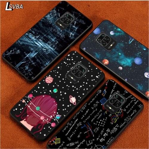 Dream In Planet for Redmi K30 K30S K30T K20 10X 9i 9 9A 9C GO 8A 8 7 6 6A 5A 4X S2 Pro Plus Ultra Black Phone Case