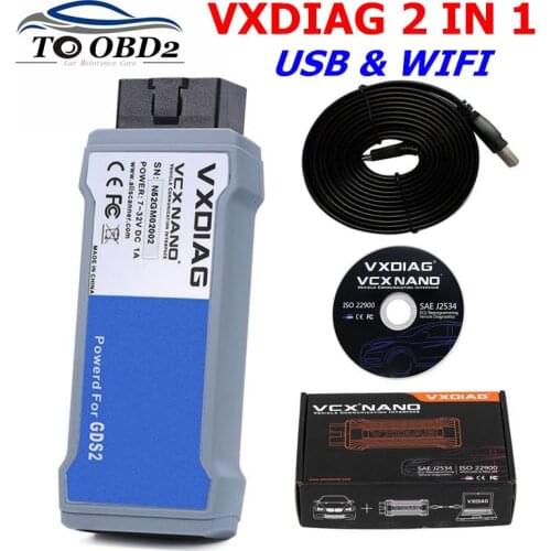 VXDIAG VCX NANO for GM/for OPEL GDS2 Diagnostic Tool for GM GDS2 Scanner with USB/ WIFI Support Multi-Languages