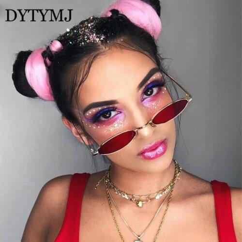 DYTYMJ 2020 Retro Sunglasses Women Oval Vintage Glasses Women/Men Luxury Brand Eyeglasses Women Mirror Oculos De Sol Feminino