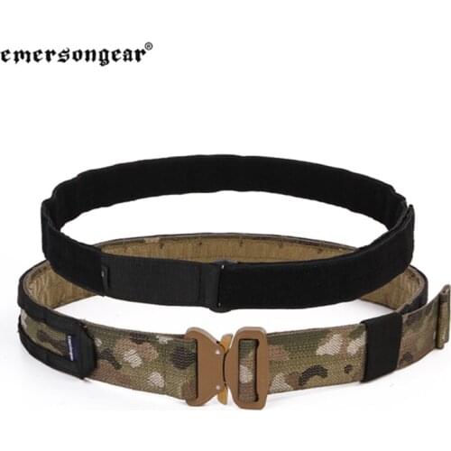 Emersongear Tactical Belt 1.75inch Combat Waist Belt IPSC Inner Outer Belt For Shooting Hunting Military Airsoft Gear EM9455
