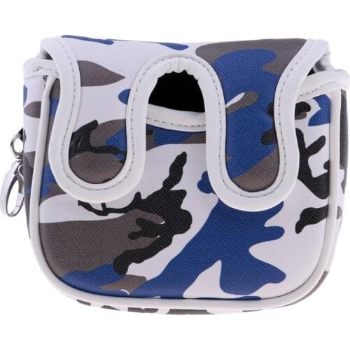 Golf Mallet Head Cover Putter Cover with Magnetic Closure Golf Headcover Golfer Club Supplies Accessories Equipment