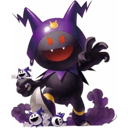 Creative Cartoon Little Devil Color Car Stickers Pvc Personality Body Windows Fashion Waterproof Beautiful Decal Decoration