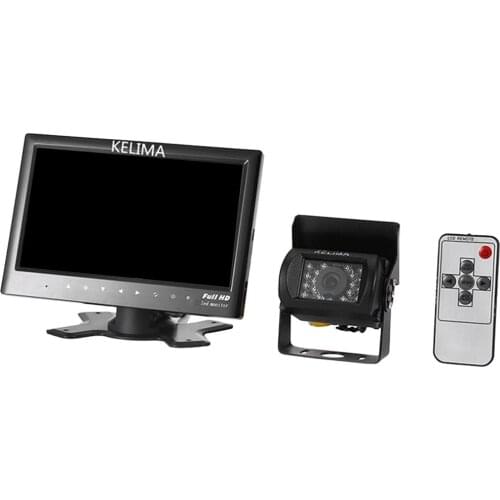 MagiDeal LED IR Night Vision Reverse Camera + 7" Rear View Monitor Display