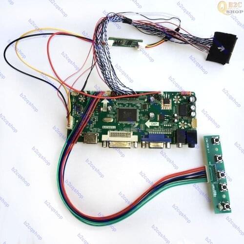 LCD Controller Board Kit LVDS converter monitor for LP154WP2(TL)(C2) Screen 1440X900 LP154WP2 TLC2 HDMI-compatible+DVI+VGA
