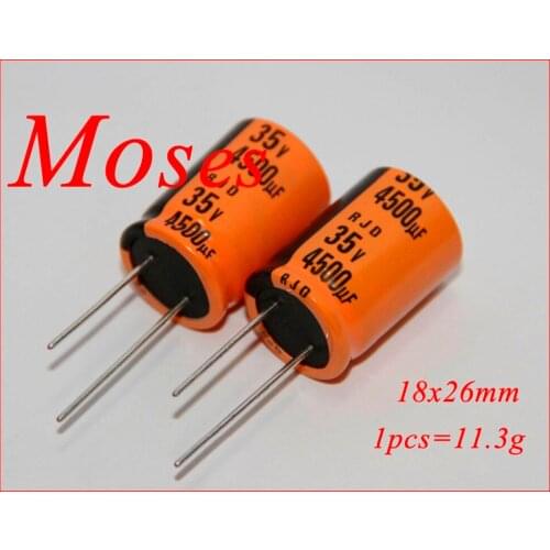 35v 4500uf Original new RJD series Electrolytic Capacitor capacitance Radial 18x26mm (100pcs)