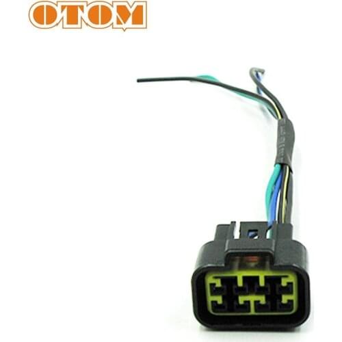 OTOM NC250 NC450 Parts Ignition Connector Motorcycle Igniter Plug Coil For ZONGSHEN Engine NC RX3 ZS177MM KAYO T6 Motoland BSE