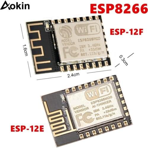 ESP8266 ESP-12E ESP12E ESP12F ESP-12F Wifi Serial Module Board for Arduino Wireless Transceiver Remote Port Network Development