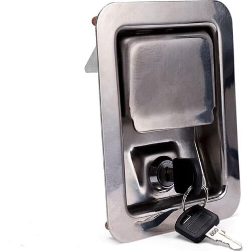 Chassis truck lock Door Hardware Lock Electric cabinet lock fire box pull toolcase lock Industrial equipment door handle knob