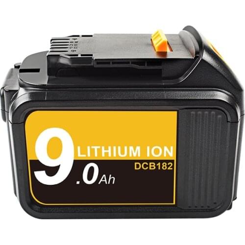 For DeWalt 18V/20V 9000mAh MAX XR Battery Power Tools Batteries Replacement DCB181 DCB182 DCB200 DCD780 DCD785 DCD795 20V 18Volt