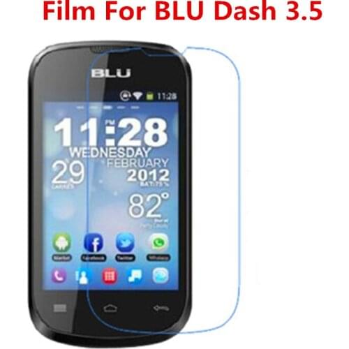 1/2/5/10 Pcs Ultra Thin Clear HD LCD Screen Protector Film With Cleaning Cloth Film For BLU Dash 3.5