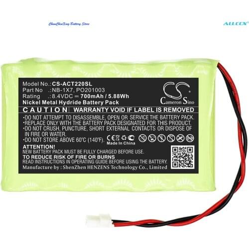 Cameron Sino 700mAh Battery for Acutrac 22 Pro, Digisat Pro, Digiair, MKII Satellite signal meter, Digisat 3 Pro, 22Pro MKII