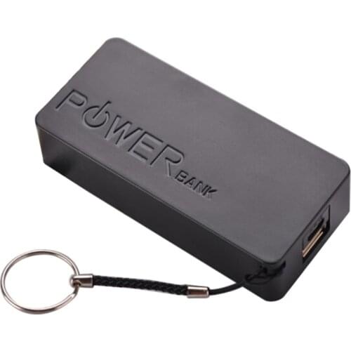 DIY Power Bank Case Box 5600mAh 2X 18650 USB Battery Charger Case For Phone Stroage Box Portable