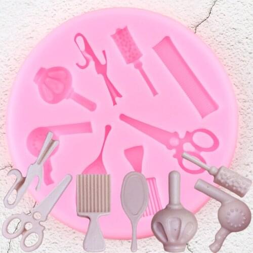 DIY Beauty Tool Silicone Fondant Mold Cake Decorating Tools Candy Polymer Clay Chocolate Gumpaste Mould
