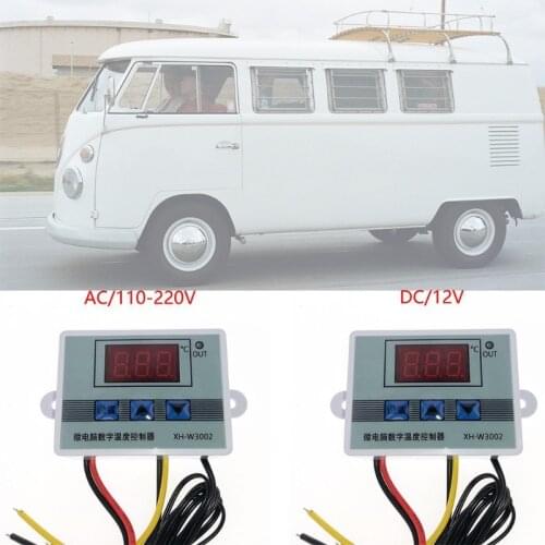 Travel Trailer Necessary Equipment 110/220V Digital LED Temperature Controller Universal RV Accessories