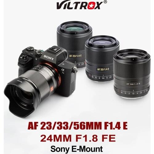 Viltrox 23 33 56mm F1.4 Lens for Nikon Z mount Camera Auto Focus Large Aperture Portrait APS-C Lens for ZFC Z5 Z6 Z7 II Z50