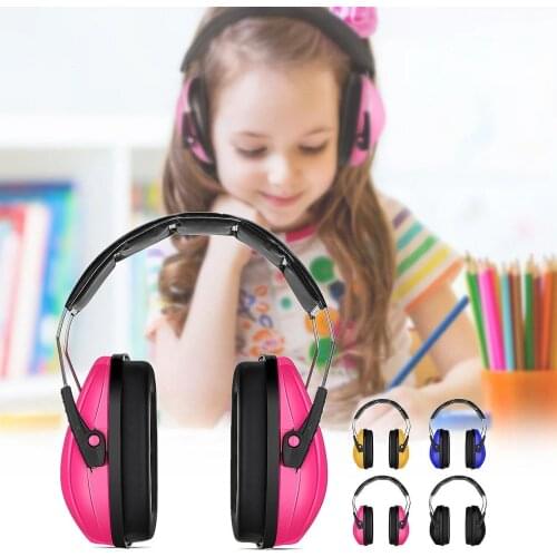 Anti Noise Adjustable Kids Child Baby Earmuffs Hearing Protection Ear Defenders Noise Reduction Safety for Children Earphone