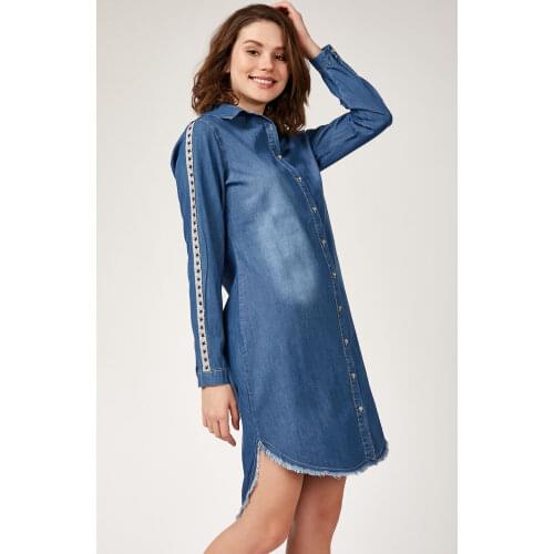 Stripe Tassels Jeans Tunic 2021 Summer Spring Muslim Clothing Women 'S Scarves Islamic Hijab For Muslim Women Tunik