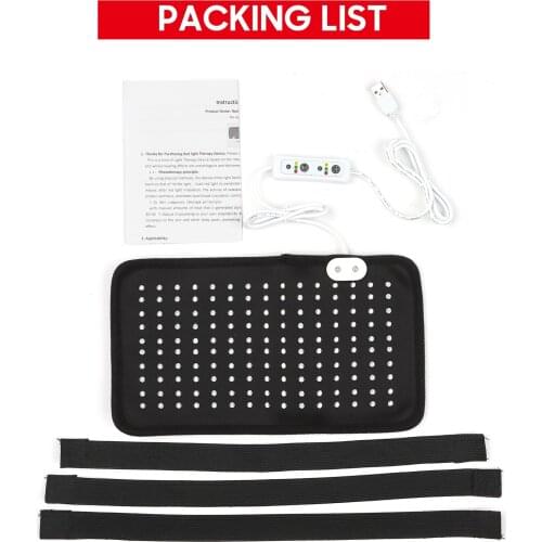 Light Therapy Device for Waist Arm Knee Joint Physiotherapy Instrument Therapeutic Heater Neck Protector Pad Belt