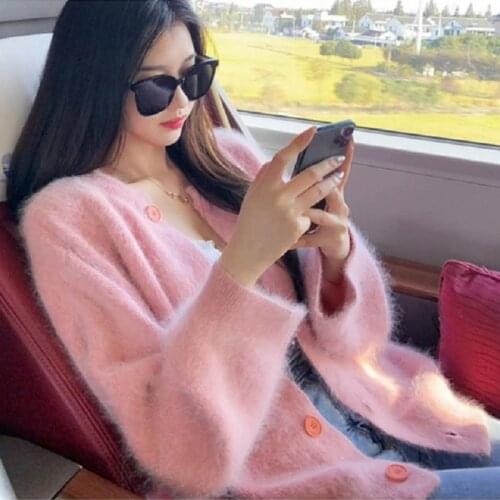 Winter Sweet Woman Short Fall Partysu Sweater Joint Cardigan Minority The Fairy Van Trend VOGUE Ethos Korean Preppy Style