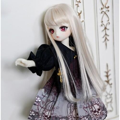 1/3 1/4 1/6 Bjd Wig High Temperature Fashion Wire Bjd Wig SD For BJD Doll Wig Hair