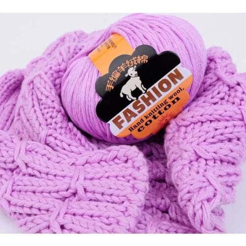 1pc 28 colors Wool Yarn100g Organic Cashmere Wool Childrens Baby Thread Hand-Woven Jacket Full Pure Cotton Wire Yarn Lot Yarn
