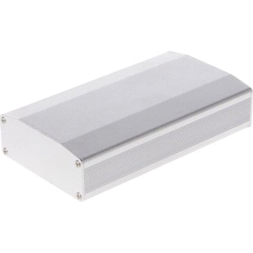 110x64x25.5mm DIY Aluminum Enclosure Case Electronic Project PCB Instrument Box Heavy Gauge Extruded Aluminum Construction