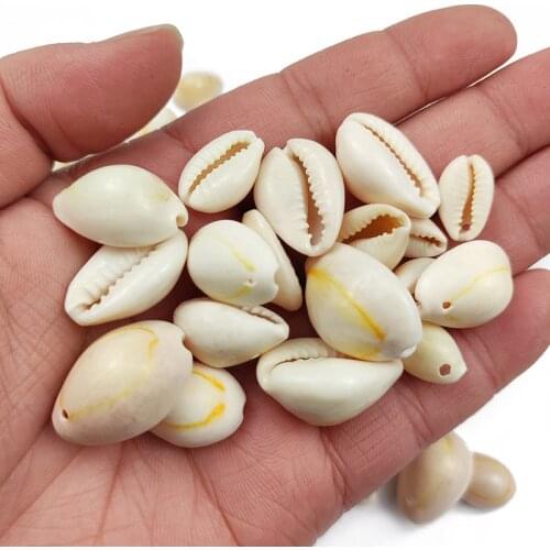50pcs 16~23mm Bleaching White Natural Sea Shells Decoration For Jewelry Making Diy Crafts Coquillage Beach Decor Accessories