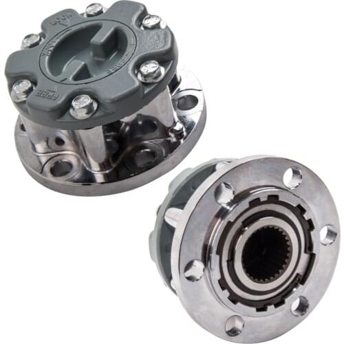 28 Splines Free Wheel Bearing Hub For Mitsubishi Pajero Triton L200 Montero 2pcs