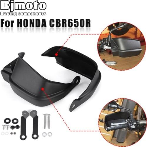 Black Motorcycle Hand Guards Handle Protector Handlebar Protection For HONDA CB650R 2019-2020