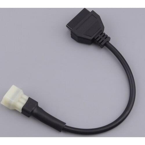 Diagnostic Scanner Cable Wire Plug Connector Adapter 6 Pin To OBD2 16 Pin Motorcycle Fit For Kawasaki
