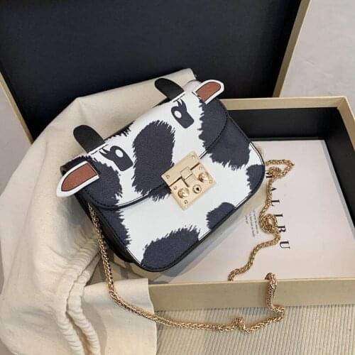Designer New Lady Chain Shoulder Bags Handbags 2021 Fashion Womens Crossbody Bag Small Cute Printed Messenger Bag Female Purses