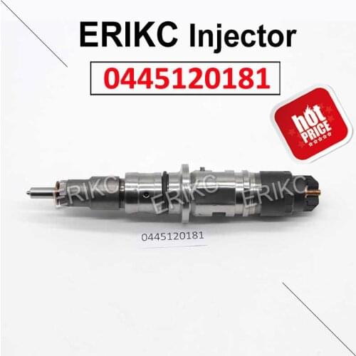 ERIKC 0445120181 Original Common Rail Injector 0 445 120 181 Electronic Fuel Injection Nozzle 0445 120 181 for Bosch CUMMINS