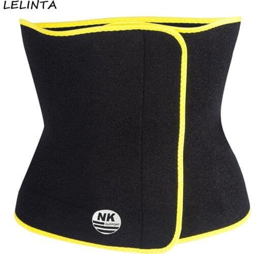 LELINTA Women Waist Trimmer Belt Sweat Neoprene Elastic Adjustable Workout Belt Waist Tranier Body Shaper Weight Loss Shapewear
