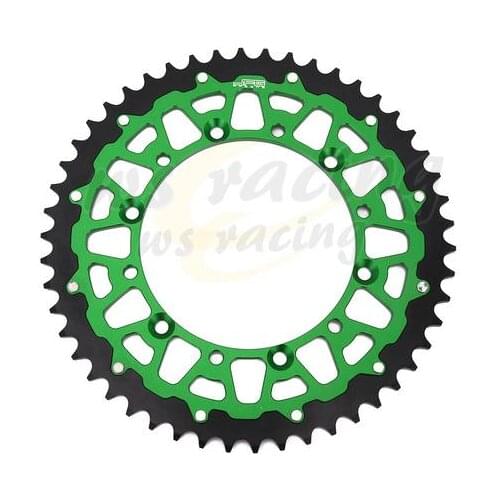 Motorcycle 49T 50T 51T 52T Rear Chain Sprocket For KAWASAKI KX125 KX250 KX450 KDX175 KDX250 KLX250 KLX300 KLX650 KLX450R KX KDX
