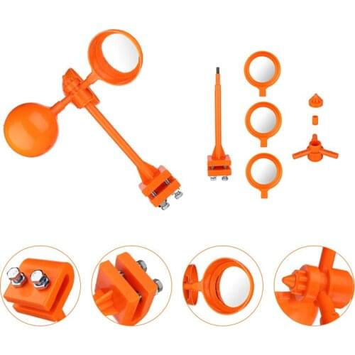 2 Sizes Bird Repeller Outdoor Pest Control Pole Tower Wind Power Scarer Animal Crow Tools Substation Plastic Garden Supplies